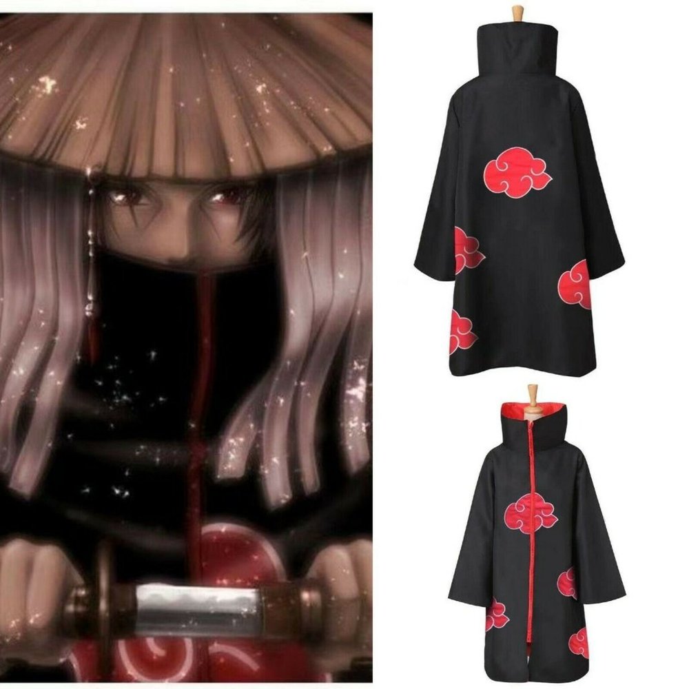 Anime Naruto Akatsuki/Uchiha Itachi Cosplay